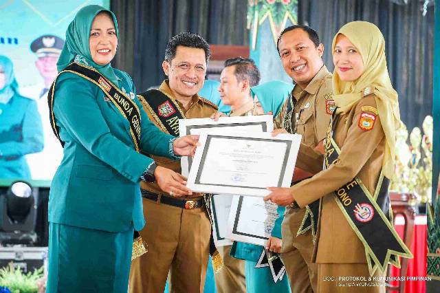 Peringatan Hari Kesatuan Gerak (HKG) ke-54 Kabupaten Wonosobo